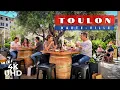 Toulon Walking Tour 4K Art Cafes French Charm