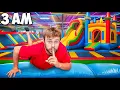 Staying Overnight at Worlds Best Trampoline Park