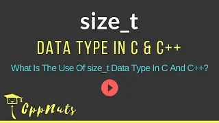 size - t In C And C