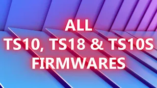 LATEST ANDROID HEADUNIT FIRMWARES