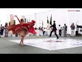 Pamela Villanueva Rodrigo Garcia EXHIBEN SU BAILE en la PRESENTACION DE LA REINA 2020