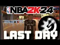 I RETURNED TO NBA 2K24 FOR THE LAST TIME BEFORE THE SERVERS SHUT DOWN AND I CRIED EMOTIONAL