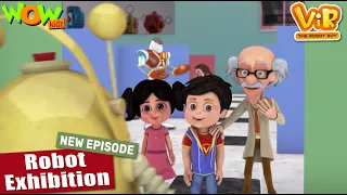 Download Vir The Robot Boy New Episodes | Robot Exhibition | Hindi Cartoon Kahani | Wow Kidz MP3