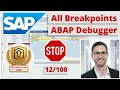All ABAP Debugger Breakpoints Display Change Delete ABAP Tip