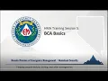 Nevada FFY 2024 HMA Training - BCA Basics Training Session 5