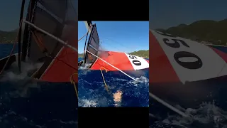 Capsize of the day Smacked in the head