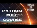 Python Full Course 38 Tuples in Python