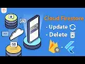 Flutter Tutorial - CRUD With Firestore UPDATE Data Delete Document Firestore CRUD