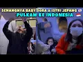 Bawa anak istri jepang ke Indonesia dan singgah di Singapura 