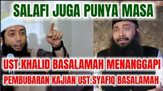 Download Ust.Khalid Basalamah Menanggapi pembubaran kajian Ust.Syafiq Basalamah - Inilah dakwah yang Mulia!! MP3