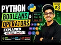 Python Operators Booleans Made Easy Python for Beginners