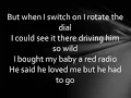 The selector on my radio (LYRICS ON SCREEN)