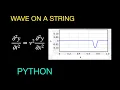 Modeling a Wave Pulse on a String with the Finite Difference and Python