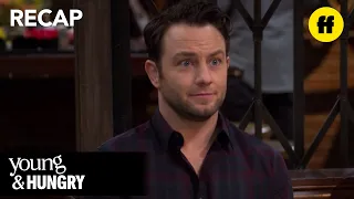 young u0026 hungry season 5 episode 17 recap battle of the boyfriends freeform