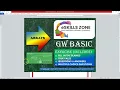 GW BASIC - ARRAYS