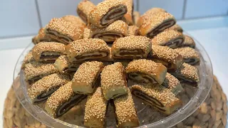            المقروطة الفلسطينية بريحتها الشهية  طريقة سهلة وسريعة  حلويات دندنها