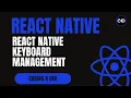 React Native Keyboard Management Avoid Overlap with Forms