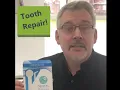 How to repair a broken tooth or crown at home and stop tooth pain