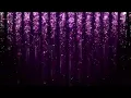 Abstract Dark Purple Luxury Glowing Glitter Particles Sparkle Overlay Animated Background Aesthetic