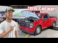TWIN TURBO vs SUPERCHARGED Shop Trucks Build Off - Dyno Day and First Drive