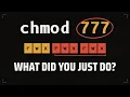 Why can you delete a file you can t read