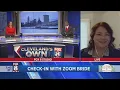 Sneak peek with the bride before the 1st ever Fox 8 Zoom Wedding
