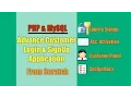PHP MySql Customer Signup Login Application
