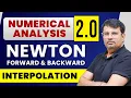 Numerical Analysis 2 0 Newton s Forward Backward Interpolation Formula by GP Sir