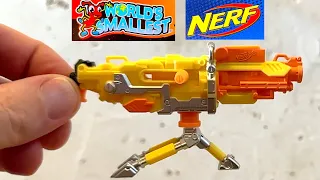 Unbelievable! The World's Smallest Nerf Vulcan Blaster Revealed!