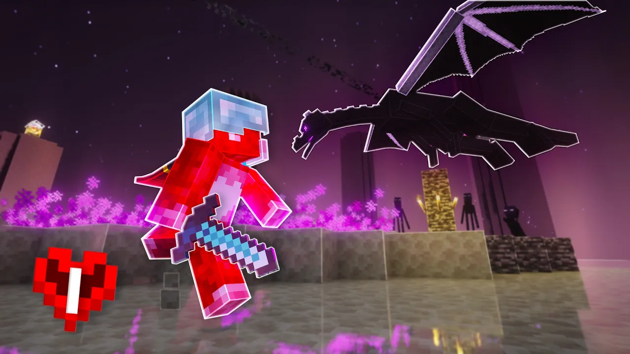 เริ่มต้นเอาชีวิตรอดครั้งใหม่ใน Minecraft เกือบ Hardcore