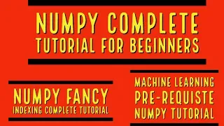 Numpy Complete Tutorial For Machine Learning Numpy Fancy Indexing Complete Tutorial Part 14