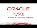 tutorial Varrays Collection Methods in Oracle Database