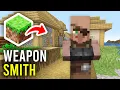 How To Make A Weaponsmith Villager In Minecraft - Full Guide