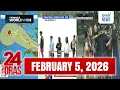 Lagu 24 Oras Express: February 05, 2026 [HD]