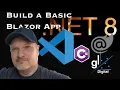 Visual Studio Code NET 8 Blazor and C Dev Kit - Create a Basic Application