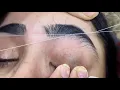 Eyebrow Threading Tutorial for Beginners Lashes Beauty Parlour