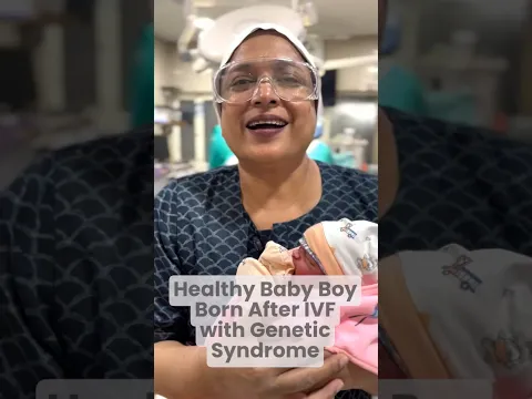 Healthy Baby Boy Born After IVF with Genetic Syndrome