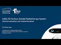 Lagu LUNA 3D Surface Guided Radiotherapy System - clinical evaluation and implementation