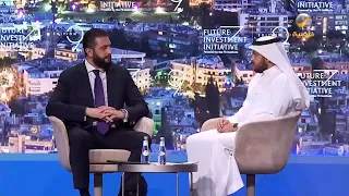 حوار الرئيس السوري أحمد الشرع مع عبدالله المديفر خلال منتدى مبادرة مستقبل الاستثمار 