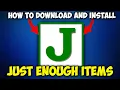 How To Install Just Enough Items JEI Mod for Minecraft 1 21