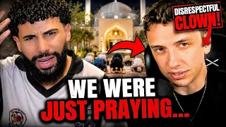 This YouTuber Terrorized Muslims For Praying...