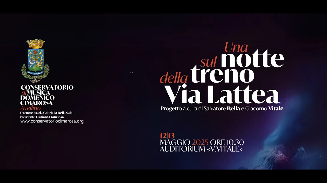 Una notte sul treno della Via Lattea -  12 e 13 maggio 2025