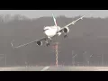 Download Lagu UNBELIEVABLE CROSSWIND LANDINGS during a STORM with 20 ABORTED LANDINGS - GO AROUND !!