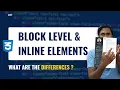 Part 17 Block Level and Inline Elements CSS Tutorial For Beginners Web Diary
