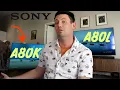 Cognitive Intelligence Sony A80L 2023 vs A80K 2022 OLED