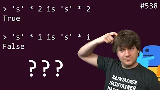 weird python identity quirk intermediate anthony explains
