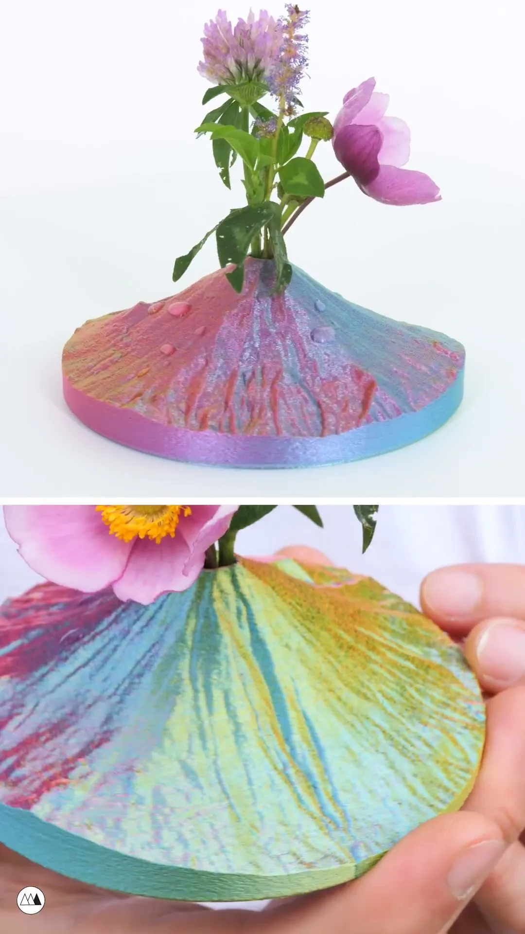 Mt. Fuji // Round Totem + Vase