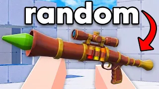 Roblox Rivals, But Every Match Gives Me a Random Loadout..