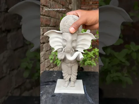 Clay ganpati bappa making ❤️❤️🕉️