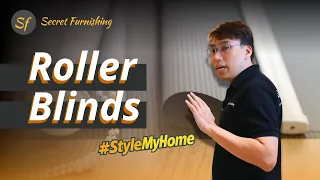 Roller Blinds Singapore Parts System Fabric Explained - Secret Furnishing